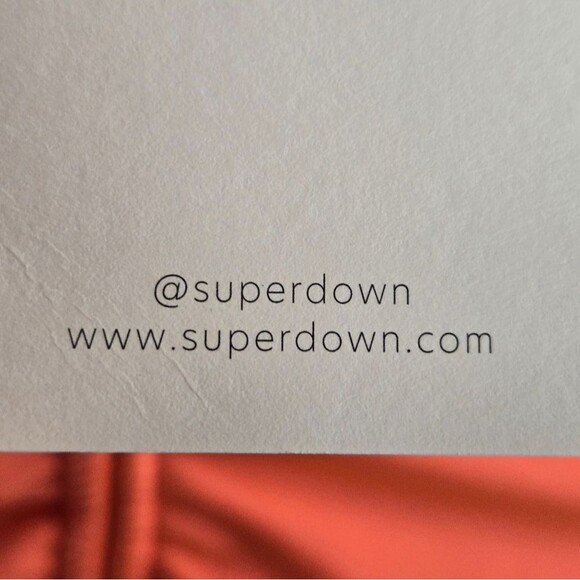 NWT Superdown Ariya Ruched Halter Mini Dress Neon Orange XXS NEW - Picture 7 of 10